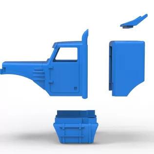 Shell of Monster Tow Truck Scale 1:25 - Model thumbnail 18