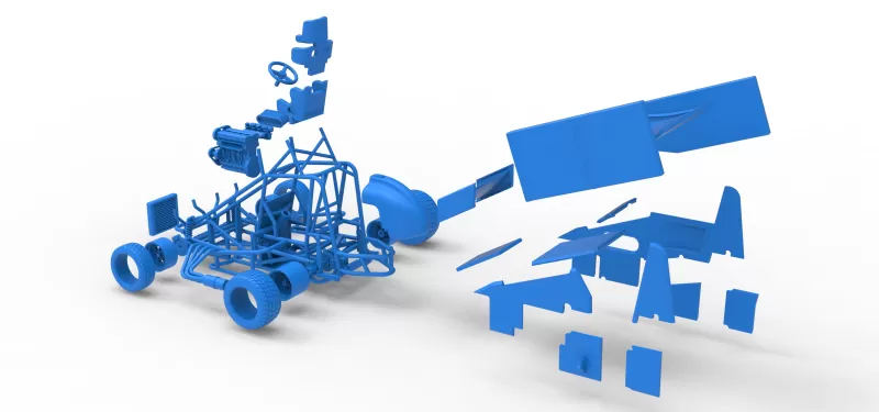 New Zealand Minisprint Scale 1:25 - Model preview 29