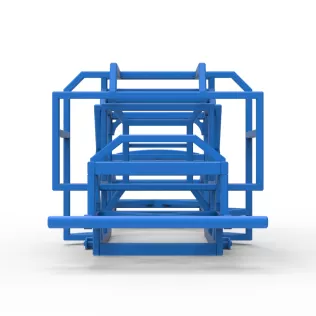 Frame of Racing Combine Harvester Scale 1:25 - Model thumbnail 11