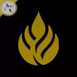 Simple Flame Symbol - 2D Art