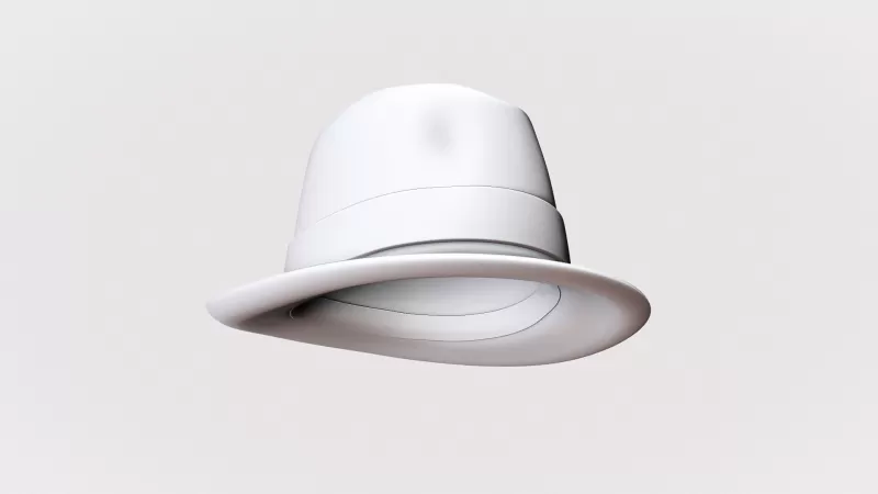 Fedora Hat #RoZ - Model preview 6