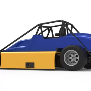 Experimental Pavement Silver Crown Car Version 2 Scale 1:25 - Model thumbnail 13