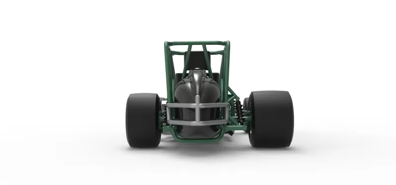 Pavement Silver Crown Car Base Scale 1:25 - Model preview 16