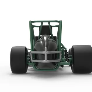 Pavement Silver Crown Car Base Scale 1:25 - Model thumbnail 16