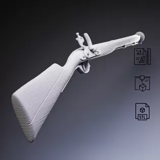 Flintlock Blunderbuss #RoZ - Model thumbnail 4