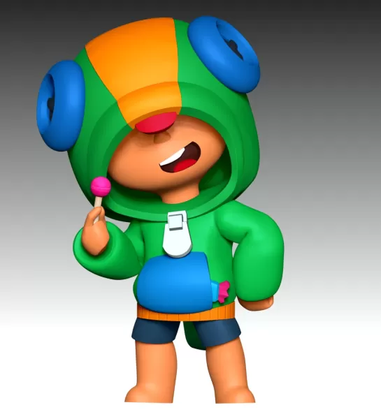 Leon - Brawl Stars - Model preview 3