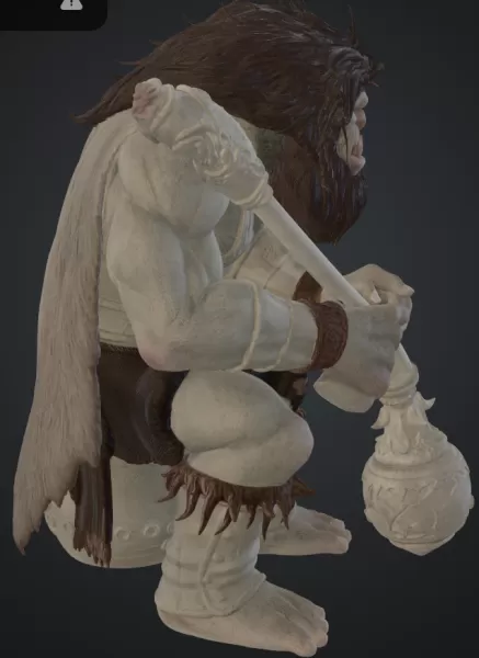 Höhlentroll - Model preview 1