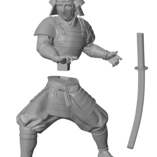 Samurai Karate Trophy – Premium 3D Model - Model thumbnail 10