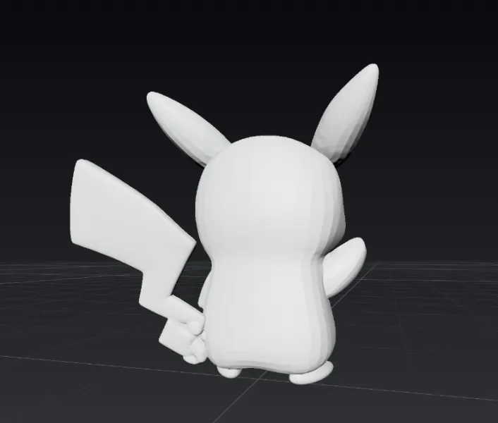 ⚡ Pikachu – Figura 3D Pokémon para Imprimir - Model preview 2