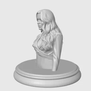 Mila Kunis 3D Bust Print - Model thumbnail 7