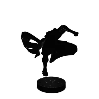 Ninja Fighter 3D Printable Model - Model thumbnail 2