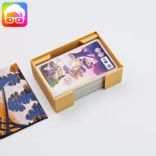 Tree Society board game organizer by @ammedia3d - Model thumbnail 5