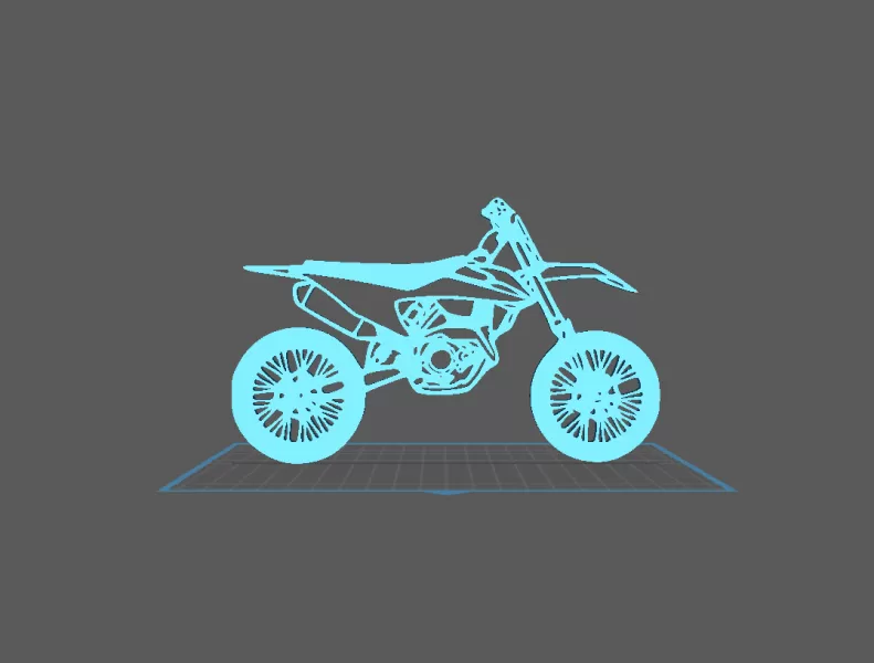 KTM - SXF Wall Art - Model preview 2
