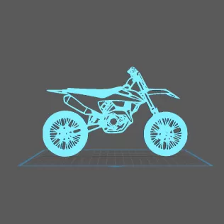 KTM - SXF Wall Art
