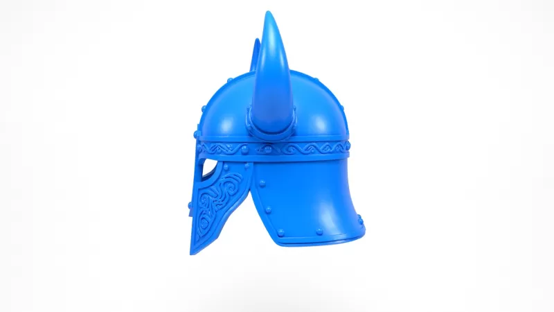Helmet viking - Model preview 4