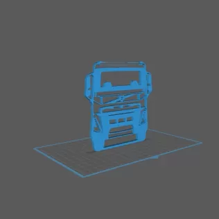Truck - Volvo FMX Wall Art