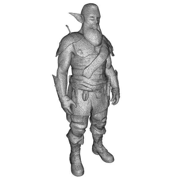 Stylized Elf Hero Pack – 10 Character Variants | Kitbash | - Model preview 19