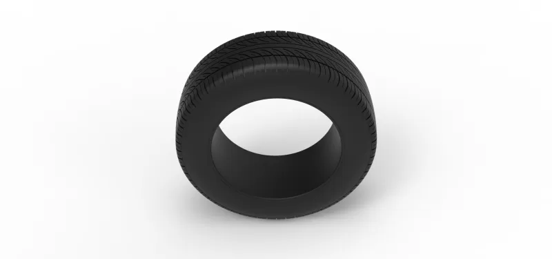 Race tire 8 Scale 1:25 - Model preview 6