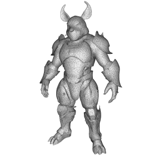 Golden Beast Guardians – Gilded Horned Character Pack (10 Models - Model thumbnail 5