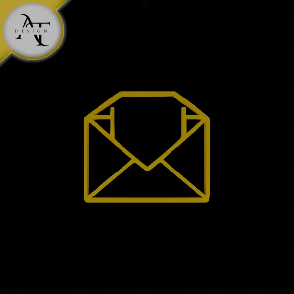 Simple Letter Symbol - 2D Art - Model preview 1
