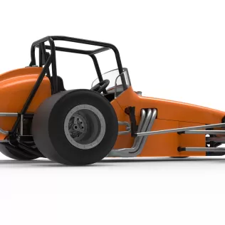 Vintage Pavement Sprint car Scale 1:25 - Model thumbnail 21