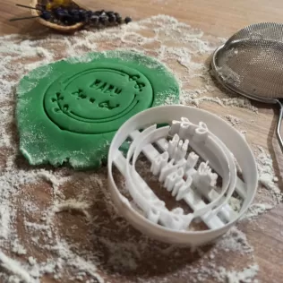 Boy or Girl Cookie & Fondant Cutter, Baby What Will It Be, Baby - Model thumbnail 1