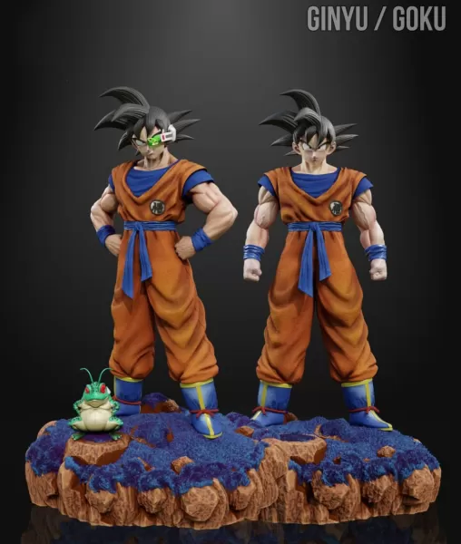 Ginyu Goku in Namek planet Dragon Ball Z - Model preview 1