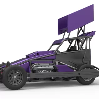 New Zealand Superstock car Version 4 Scale 1:25 - Model thumbnail 2