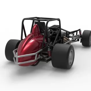 Pavement Silver Crown Car Base Version 3 Scale 1:25 - Model thumbnail 18