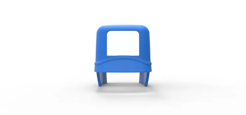 Shell of Vintage Supermodified stock car Version 3 Scale 1:25 - Model preview 12