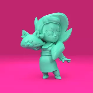 Lola (Original) - Brawl Stars - Model thumbnail 4