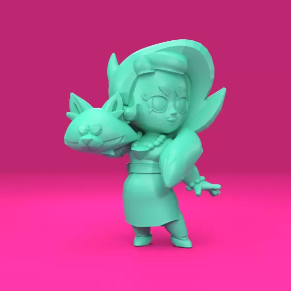 Lola (Original) - Brawl Stars - Model preview 4