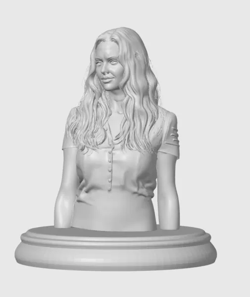 Amanda Seyfried 3D Bust Print - Model preview 8