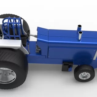 Pro Stock Pulling Tractor Version 5 Scale 1:25 - Model thumbnail 20