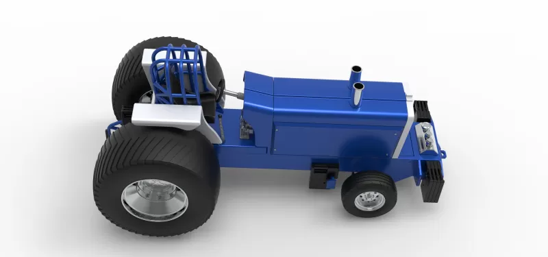 Pro Stock Pulling Tractor Version 5 Scale 1:25 - Model preview 20