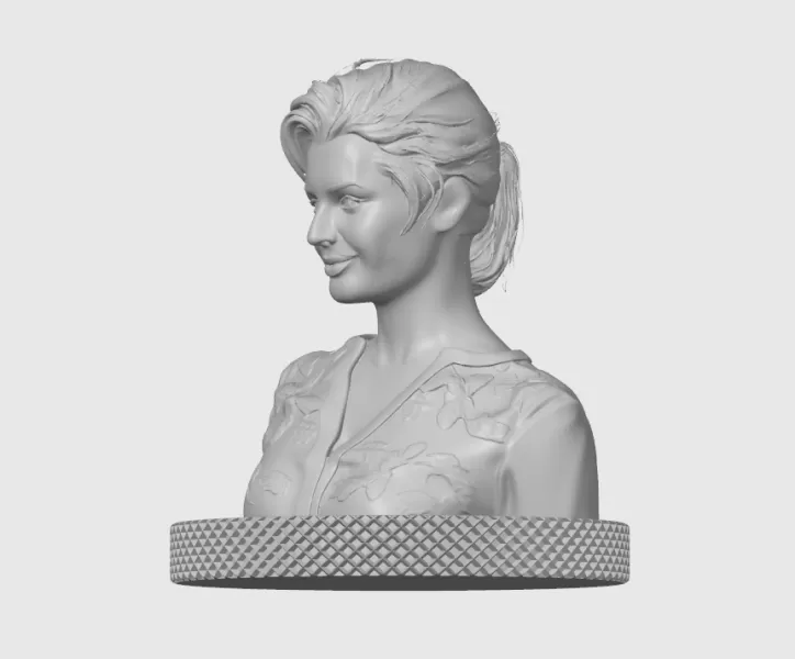 Rebecca Romijn 3D Bust Print - Model preview 4