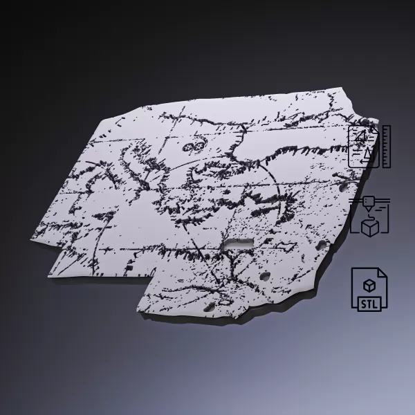 Cortona Chart Map #RoZ - Model preview 4