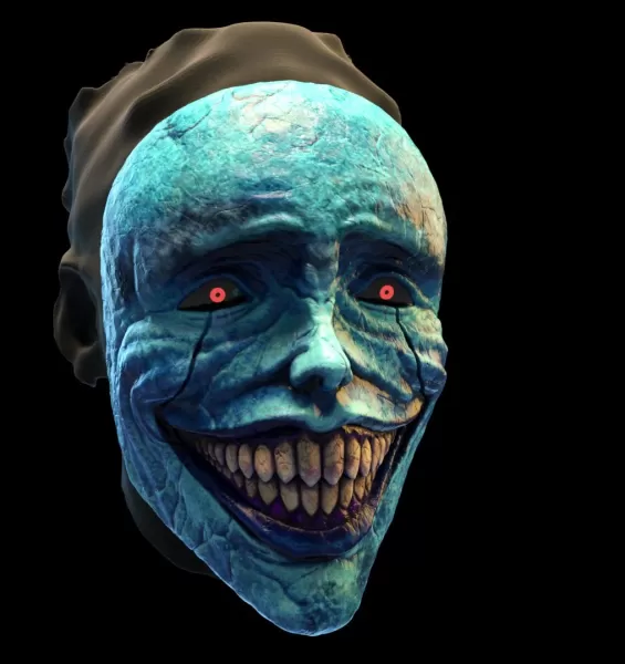 Statue of God mask - Model preview 2