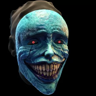 Statue of God mask - Model thumbnail 2