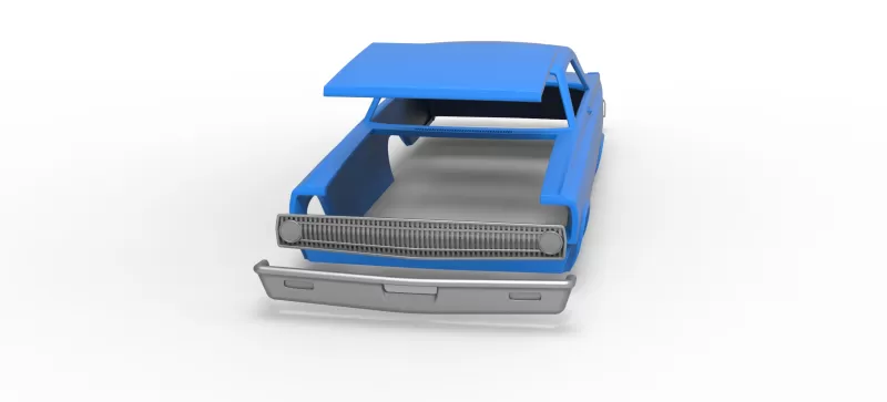 Shell of Gasser Version 2 Scale 1:25 - Model preview 17