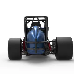 Vintage Pavement Silver Crown Car Scale 1:25 - Model thumbnail 16