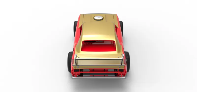 Vintage Semi-Late Model Stock Car Scale 1:25 - Model preview 17