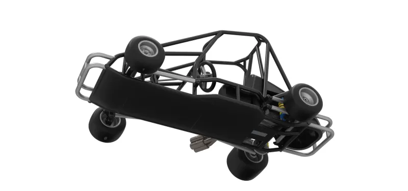 Quarter Midget Base Scale 1:16 - Model preview 3