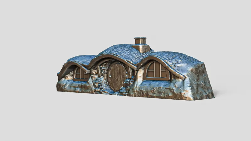 Hobbit Hill House #RoZ - Model preview 2