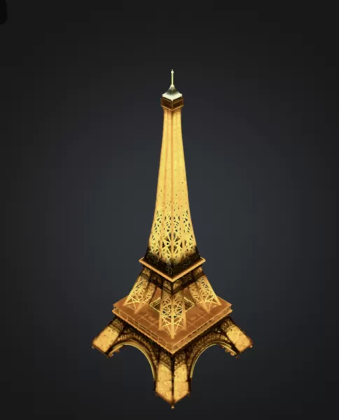 Eiffel Tower - Model preview 3