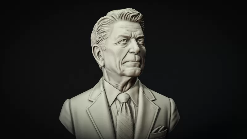 Ronald Reagan - Model preview 6