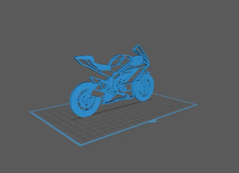 Yamaha - R6 Wall Art - Model preview 1