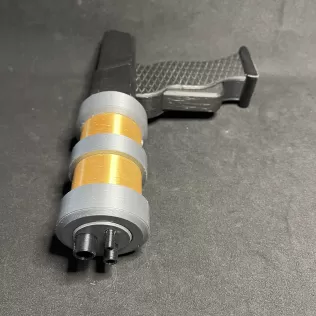 Star Trek TOS Heavy Phaser Blaster - Model thumbnail 4