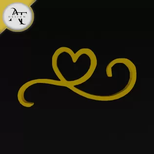 Simple Heart Symbol - 2D Art