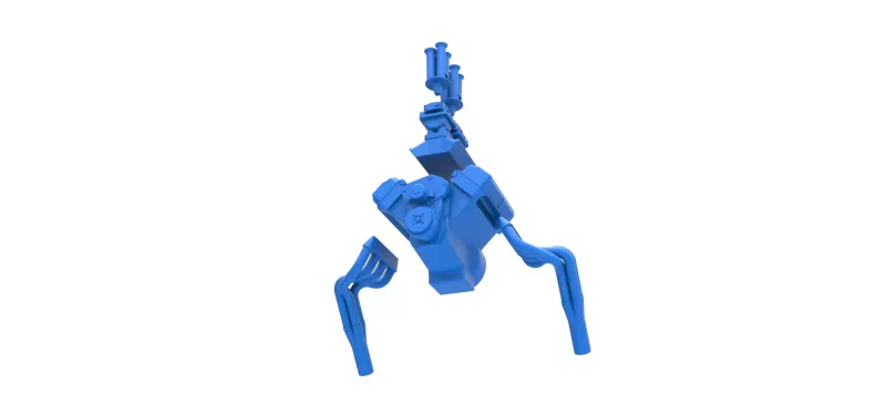 Engine of Gasser Version 2 Scale 1:25 - Model preview 14